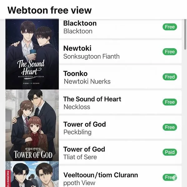 웹툰 무료보기, 비용없이 즐기는 디지털 만화