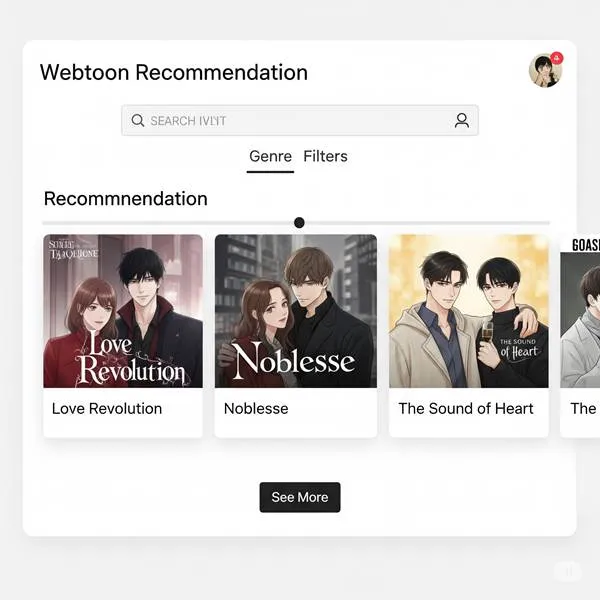 빠른주소의 웹툰 추천 시스템