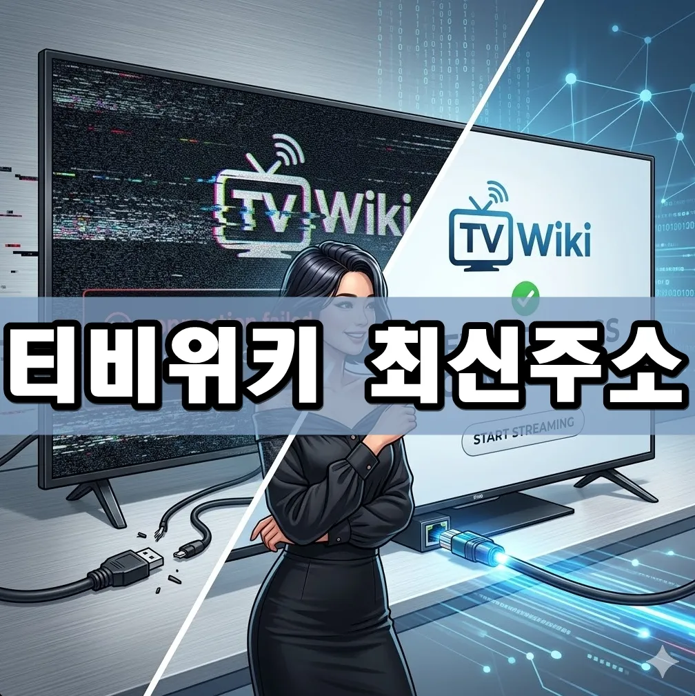 티비위키 최신주소 표지